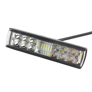 ZUQING ไฟสปอร์ตไลท์มอเตอร์ไซค์ 12V แถวคู่กันน้ำไฟกันชนหน้าสำหรับเซอร์รอน ออฟโรดรถจักรยานยนต์ไฟฟ้า - Product Image 1