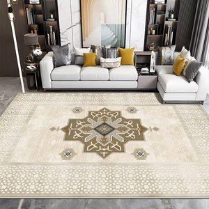 Sang Trọng Hiện Đại Phong Cách Tùy Chỉnh Polyester Thảm Không-Trượt Thấm Nhà Sofa Bàn Trà Phòng Ngủ Cầu Nguyện Cắm Trại Dã Ngoại Máy Làm - Product Image 2