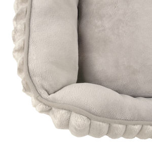 OEM Großhandel Luxus Beheizbares Hundebett Rutschfester Oxford-Boden Super Warm Weich Umweltfreundlich Haustier Hund Katze Bett mit Schalter für Alle Jahreszeiten - Product Image 5