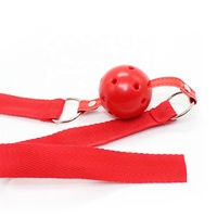 Ball gag souple pour adultes, jouet de bondage, pour le sexe oral, pour femmes, vente chaude