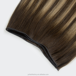 Prix direct usine Genius Weft Extensions de cheveux humains Double Drawn Cheveux vierges Fournisseur Cheveux d'un seul donneur Cuticules alignées - Product Image 1