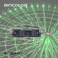 Decodificador LED para Exteriores Binolor BC-804-WP, Impermeable IP67, 4 Canales*5A, DMX512 RDM RGBW