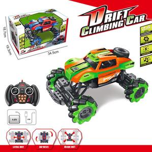 Voiture télécommandée tout-terrain musicale RC Stunt Car, voiture télécommandée RC, Carros Montable Para Ninos a Control Remoto avec lumière LED - Product Image 3