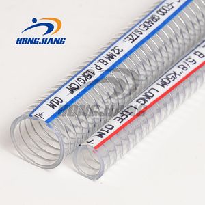 China Factory Price <strong>1.5</strong> 2 3 <strong>Inch</strong> Antistatic PVC Steel Wire Spiral <strong>Hose</strong> High Pressure Low Weight <strong>Flexible</strong> Technology - Product Image 4