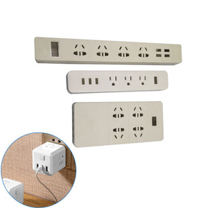 Tùy chỉnh Trắng ABS nhự<span class=keywords><strong>a</strong></span> IP54 12 bao vây thông minh <span class=keywords><strong>USB</strong></span> <span class=keywords><strong>2.0</strong></span> Loại một ổ cắm Anh cắm đựng nhà ở vỏ cao su cho ổ cắm thông minh - Product Image 1