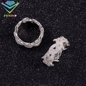 แหวนมอสซาไนต์แฟชั่น YY Jewelry ระดับ VVS สี D มีสินค้าในสต็อก เงินแท้ 925 ผ่านการทดสอบเพชร พร้อมใบรับรอง GRA เหมาะสำหรับเป็นของขวัญ สำหรับทุกเพศ - Product Image 2