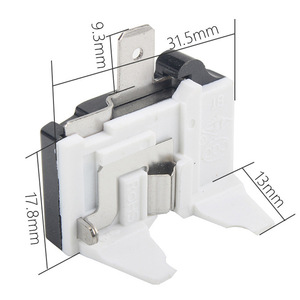 Protector de Sobrecalentamiento para Compresor de Refrigerador y Congelador, Tipo Mariposa, Arrancador DRP, Inserto de 1 Amperio - Product Image 4