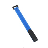 Sangle de fixation réglable à boucle auto-agrippante réutilisable pour le rangement et l'organisation de cargaisons en extérieur