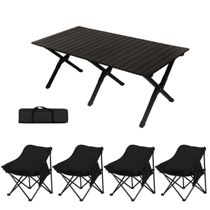 Tavolo Pieghevole Moderno Portatile per <span class=keywords><strong>Campeggio</strong></span>, Tavolo in Metallo a Forma di Uovo per Cucina da <span class=keywords><strong>Campeggio</strong></span> - Product Image 5