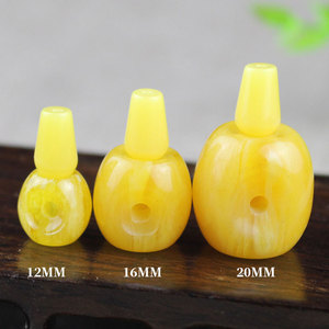 Resin Buddha Head Pagoda <b>Beads</b> 12mm 16mm 20mm For Jewelry Making And Prayer <b>Beads</b> Accessories - Product Image 1