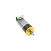 Moteur à engrenages CC à aimant permanent brossé haute précision 5V 16MM avec encodeur 420mA 0.3kg.cm, micromoteur 050 pour ventilateur et appareils électroménagers