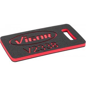 VIGOR - V2338 Tapis à genoux-EAN 4047728023382 CORPS ET FEUILLES MÉTALLIQUES - Product Image 1