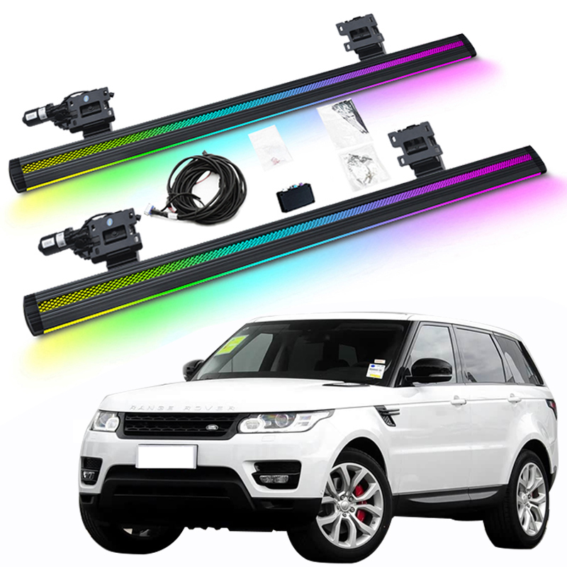 RANGE ROVER SPORT L494 (2014+) BLACK EDITION SIDE STEPS RUNNING