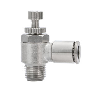 Chine Approvisionnement d'usine Raccords de soupape de contrôle de vitesse d'air <span class=keywords><strong>NSZ</strong></span> personnalisés Pièces pneumatiques pour l'industrie automobile Cuivre Laiton - Product Image 1