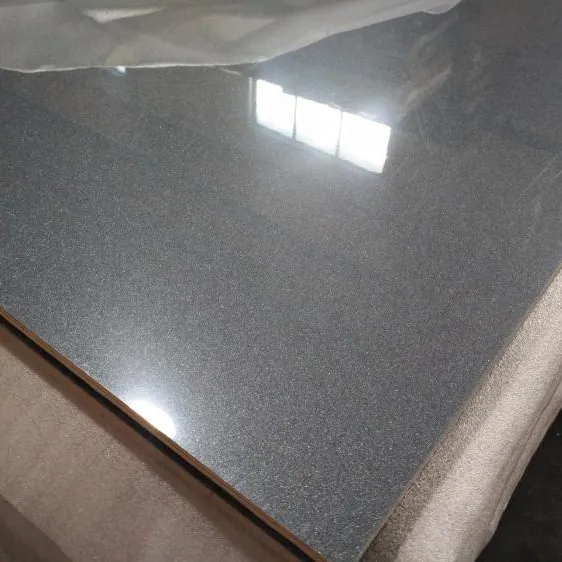 High gloss grey sparkle acrylic sheet laminated mdf panel manufacturer in Shanghai