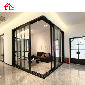 Hiện đại Thiết kế tối giản bên ngoài cách âm trượt dân cư Hurricane-proof Hợp kim nhôm Hướng dẫn sử dụng cho biệt thự - Product Image 5