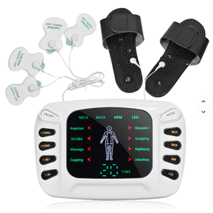 Handheld 8 Modes Digital Therapy Acupuncture <b>Massager</b> <b>Machine</b> Tens Unit for Body Pain Relief - Product Image 1