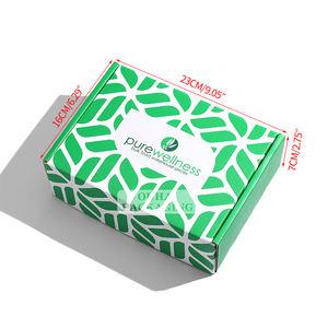 Paquete de logotipo de marca impresa Caja de embalaje de brillo de labios de papel corrugado con cubierta de laminación brillante para presentación de marca vibrante - Product Image 6