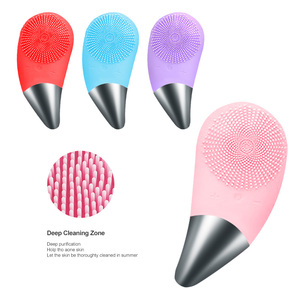 <span class=keywords><strong>Cepillo</strong></span> exfoliante <span class=keywords><strong>eléctrico</strong></span> de silicona para el cuidado de la piel, <span class=keywords><strong>cepillo</strong></span> de limpieza Facial, superventas, <span class=keywords><strong>2022</strong></span> - Product Image 2