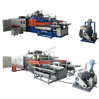 Machine de moulage de boîtes à lunch à emporter jetables en mousse Ps automatique Machine de fabrication de boîtes de fast-food en mousse de polystyrène