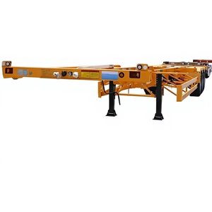 Semirimorchio Scheletrato a 3 Assi Economico e Veloce da Vendere con Chiusure Multiple per il Trasporto Containerizzato Transfrontaliero Pan-Africa - Product Image 6