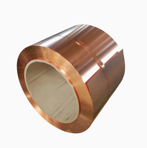 High Quality Bright Surface <b>Copper</b> <b>Strip</b> Coil with Cutting Service for Switch Parts Customizable Length - Product Image 1