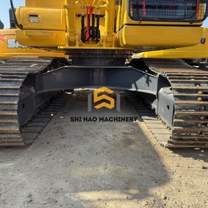 Excavatrice sur chenilles hydraulique Komatsu PC160LC-7 d'occasion, 16 tonnes, efficace, robuste, faible nombre d'heures, pour travaux municipaux - Product Image 5