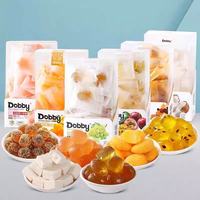 Dobby Fruit Jelly Kauwgommetjes Zoete Passievrucht Gedroogde Mandarijnschil Smaak Zachte Gummy Candy Meerkleurige Doos 100g Kinderen