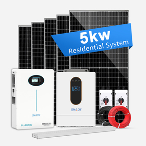 Sistema Completo de Almacenamiento de Energía Solar para el Hogar, Híbrido de 3 kW, 100 kW Fuera de la Red, con Batería de 10 kW, Fotovoltaico, Todo en Uno, para Balcón - Product Image 6