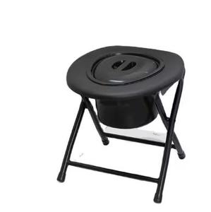 Chaise de toilette portable de sécurité réglable en hauteur chaise de toilette pour patient sièges de toilette en aluminium pour personnes âgées - Product Image 3