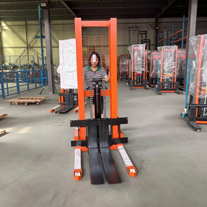 Apilador Manual de Palets 1000kg 2000kg, Carretilla Elevadora Hidráulica con Horquillas Ajustables para Almacén, Kit Profesional Nuevo y Popular - Product Image 4