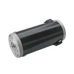 90ZY 90mm çap 12V, 24V, 90V özelleştirilmiş kalıcı mıknatıs yüksek tork tübüler DC fırçalanmış Motor 3000rpm