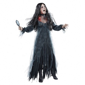 Disfraz <span class=keywords><strong>de</strong></span> Halloween para Mujer, Disfraz <span class=keywords><strong>de</strong></span> Fantasma, Cadáver, Zombie, <span class=keywords><strong>Novia</strong></span> Cadáver, Disfraces <span class=keywords><strong>de</strong></span> Terror - Product Image 2