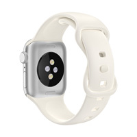 IVANHOE Bracelet en silicone pour IWatch 6 SE 5 4 3 bandes Bracelet de montre doux et respirant pour Apple Watch Band 44mm 40mm 38mm 42mm