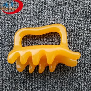 2025 chino tradicional Gua Sha Guasha herramienta de masaje de raspado resina Natural Gua Sha tablero artesanías de plástico - Product Image 6