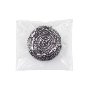 Kalita Kitchen Cleaning Ball Metal Pot Scrubber with Stainless Steel <b>Wire</b> Sponge Scourer Sponges & Scouring Pads 80mm - Product Image 1