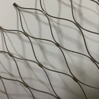 Promotion : Panneau de clôture en treillis tissé plat, maille en acier inoxydable sur mesure, maille de 50 mm, fourni directement par l'usine