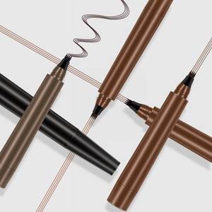 Microblading Crayon à sourcils liquide étanche Marque privée Crayon à sourcils personnalisé Noir Crayon à sourcils précis à <span class=keywords><strong>4</strong></span> pointes - Product Image 2
