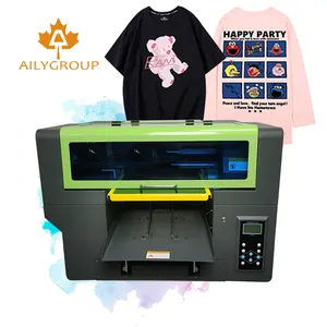 Máquina para imprimir prendas, a2a3 CMYK + white dtg, impresora de camisetas