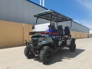 Carrito de Golf Eléctrico de Litio de Buena Calidad y al Precio Más Bajo, con Neumáticos y Llantas Negros para Transporte por Carretera - Product Image 5