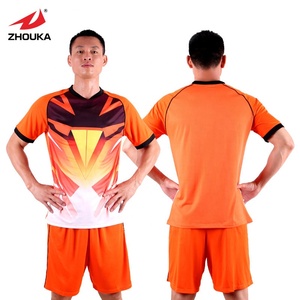 Apoyo en línea de pedido tela de secado rápido ropa de fútbol diseño Reversible Grace fútbol camisa fabricante fútbol Jersey - Product Image 4