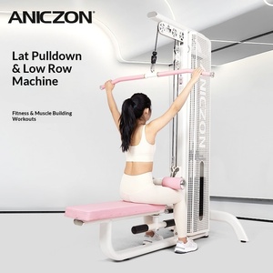 Macchina Commerciale per Estensioni <span class=keywords><strong>Schiena</strong></span> e Trazioni Verticali Orizzontali in Acciaio - Attrezzatura da Palestra per Allenamento Seduto - Product Image 2