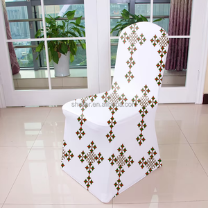 شعار مخصص مطبوع من إثيوبيا عالمي مطاطي معدني داماسك من أجل الزفاف والولائم والحفلات - Product Image 5