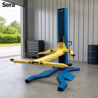 Pont élévateur hydraulique mobile à un seul poteau et un cylindre, homologué CE, capacité 2,5 tonnes, durée de vie 10 ans