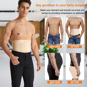 Pakaian Dalam Pria Pembentuk Tubuh, Korset Pinggang yang Dapat Disesuaikan, Celana Dalam Pembentuk Tubuh Pengangkat Bokong dengan Pembungkus Pelatih Pinggang - Product Image 4