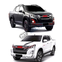 Maictop – accessoires de voiture, kit de levage de calandre de pare-chocs avant et arrière pour Dmax D MAX 2016-2019 bodykit