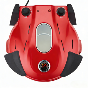 <span class=keywords><strong>Four</strong></span> à <span class=keywords><strong>pizza</strong></span> électrique Newle 1600W avec fonction de préchauffage, plaque de cuisson profonde, poignée unique, revêtement céramique amovible - Product Image 2