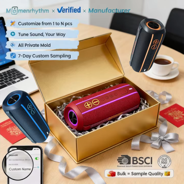Customised Logo Subwoofer Speaker Professional Audio Bluetoo-th Party Bass Wireless Mini Waterproof Wireless Speakers Portable