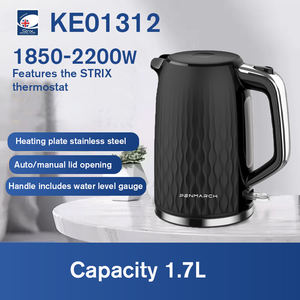 Prime High - Performance Zwarte Waterkoker Pentmarch 1.7l Snelle Verwarmingsketel Met Gestructureerd Oppervlak Voor Thuis-En Kantoorgebruik - Product Image 2