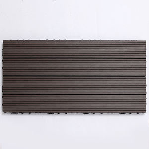 Dalles de revêtement de sol WPC antidérapantes pour extérieur, les plus vendues par le fournisseur, pour l'ingénierie et la construction - Product Image 1